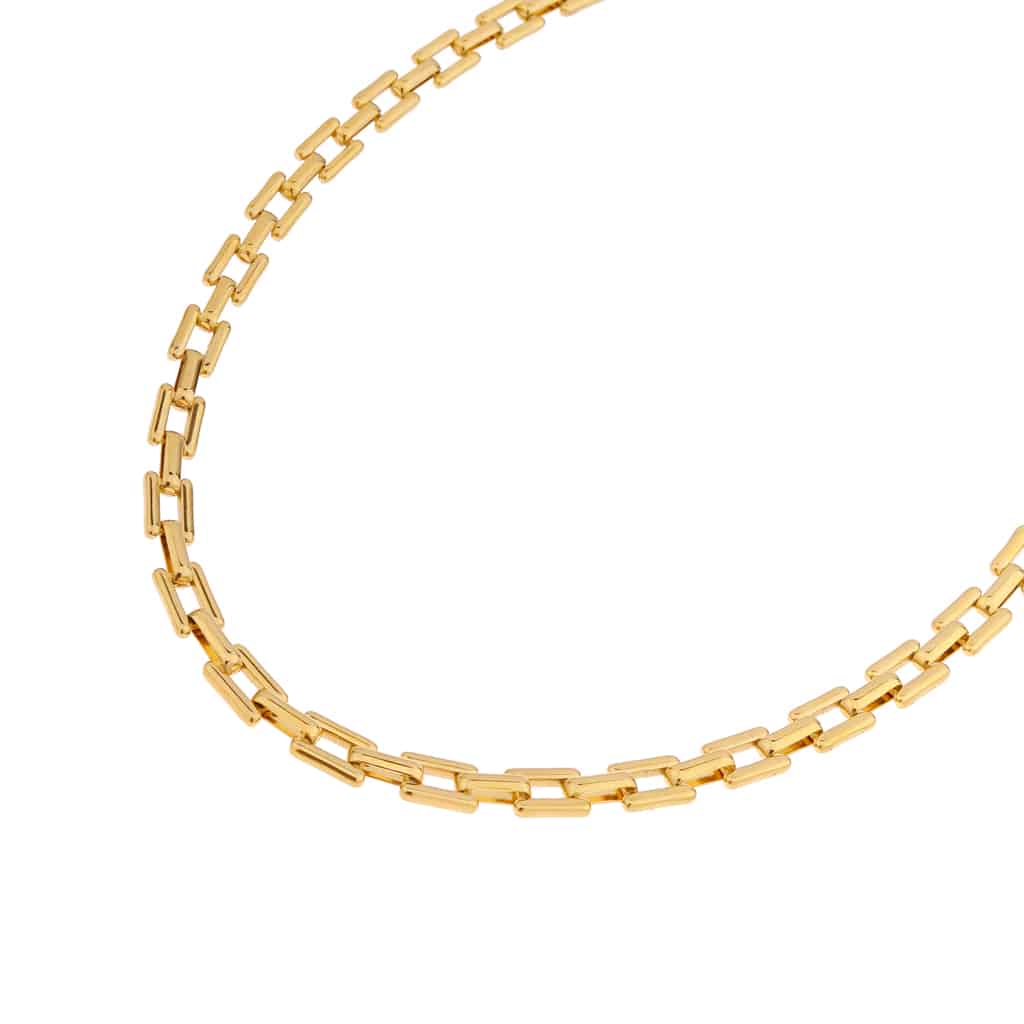 Queen of cubes neckace gold