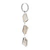 singlepair Rocky soof hoop silver
