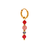 singlepair Candy cane hoop gold