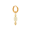 singlepair Limoncello hoop gold