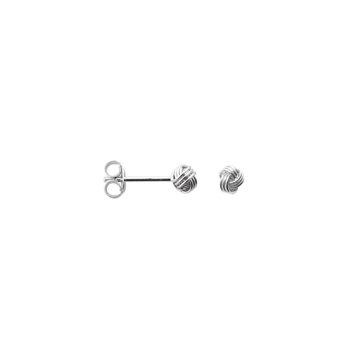 Knot Earring Silver