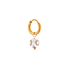 singlepair Pebble beach hoop gold