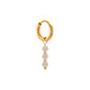 singlepair Bella donna hoop gold