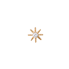 singlepair Sparkle gold