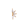 singlepair Shiny leaf gold