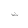 singlepair Half leaf silver
