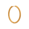 singlepair Hilly big hoop gold
