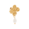 singlepair Fiore hoop gold