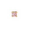 singlepair Shiny pink gold