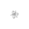 singlepair Big flower silver