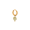 singlepair Citron hoop gold