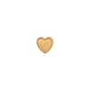 singlepair Twisted heart gold