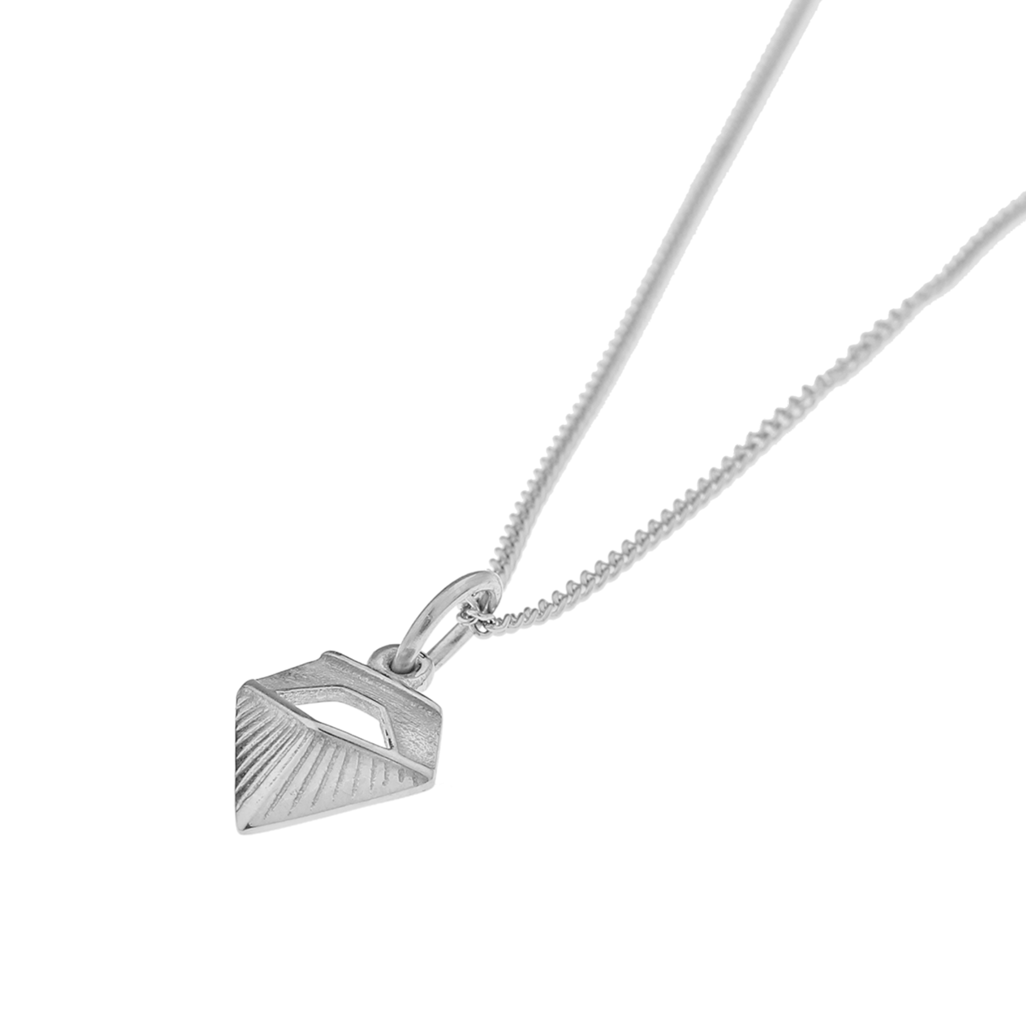 Diamond Silver Necklace