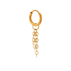 singlepair Triple chain hoop gold