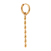 singlepair Bones hoop gold