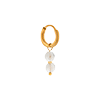 singlepair Lagoon hoop gold