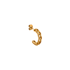 singlepair Trust hoop gold