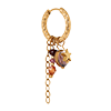 singlepair Billy hoop gold
