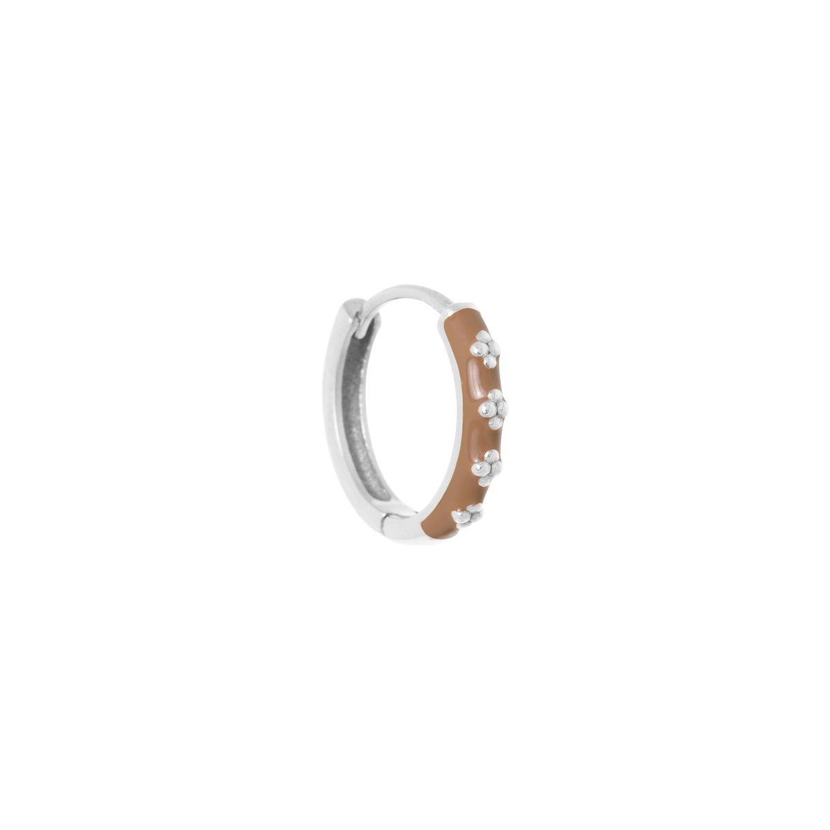 Axis brown hoop silver