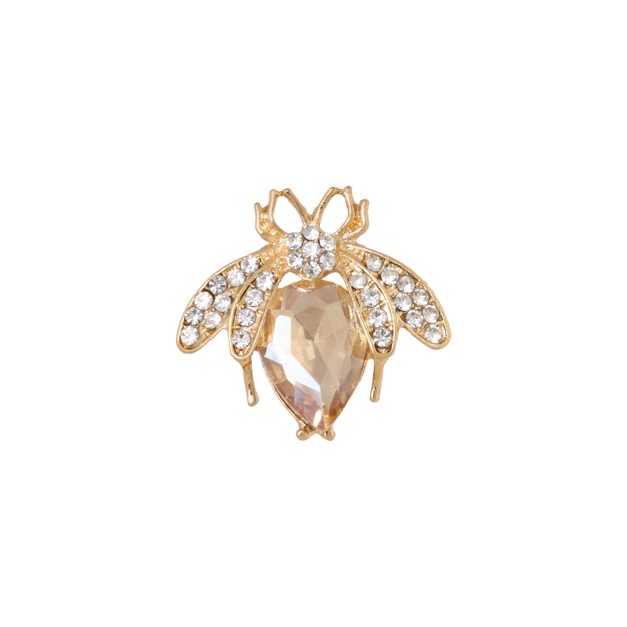 Beetle broche gold