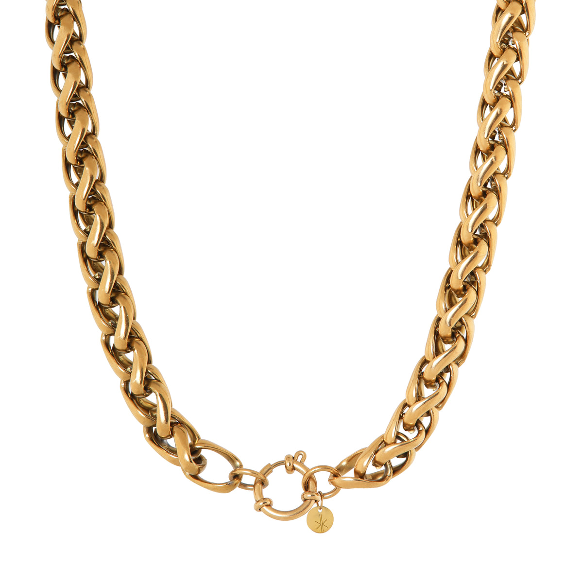 Cobra maxi necklace gold