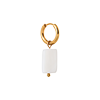 singlepair Coco hoop gold
