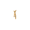 singlepair Curved gold