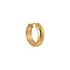 singlepair Ella medium hoop gold