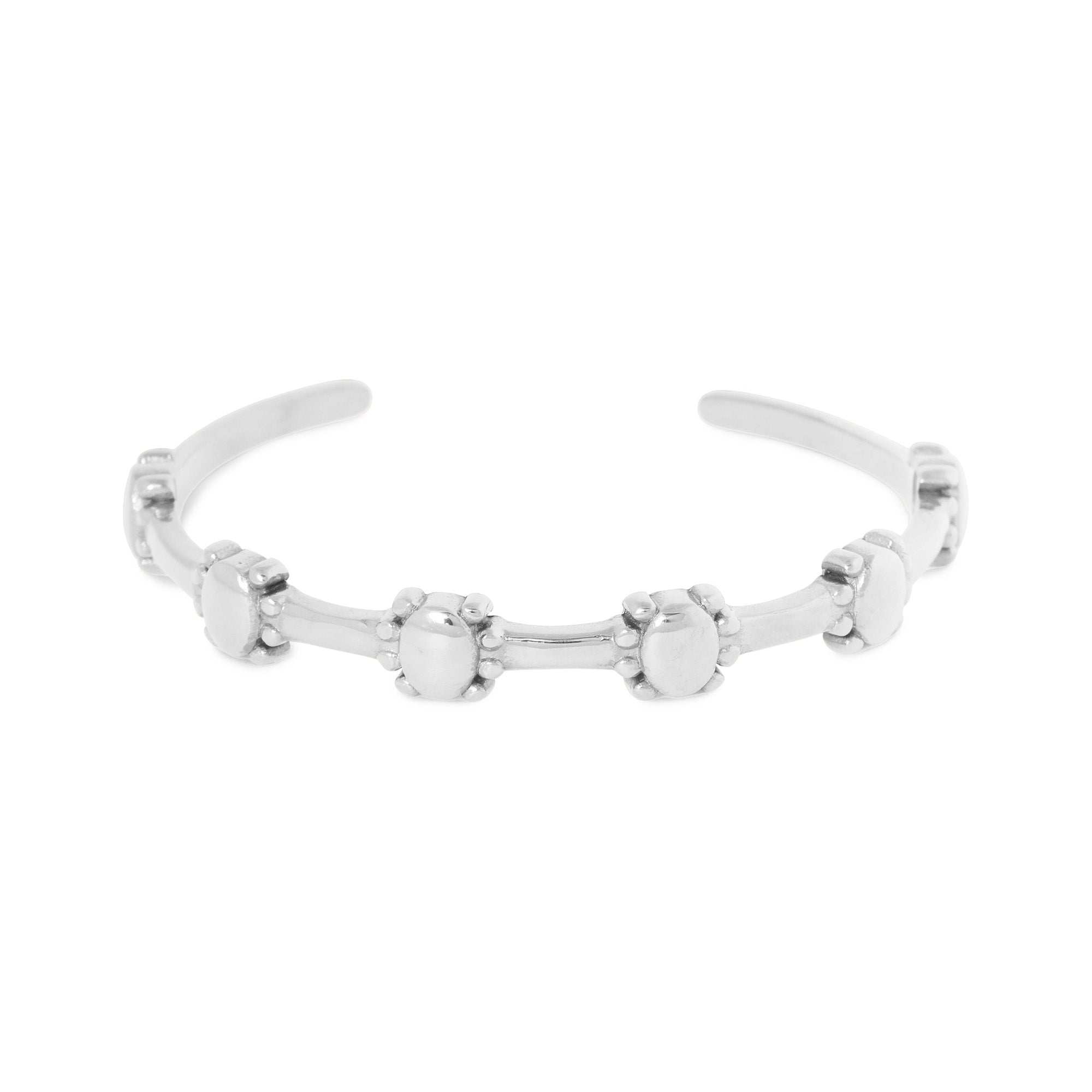 Silver romance bangle silver