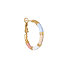 singlepair Greek hoola hoop gold