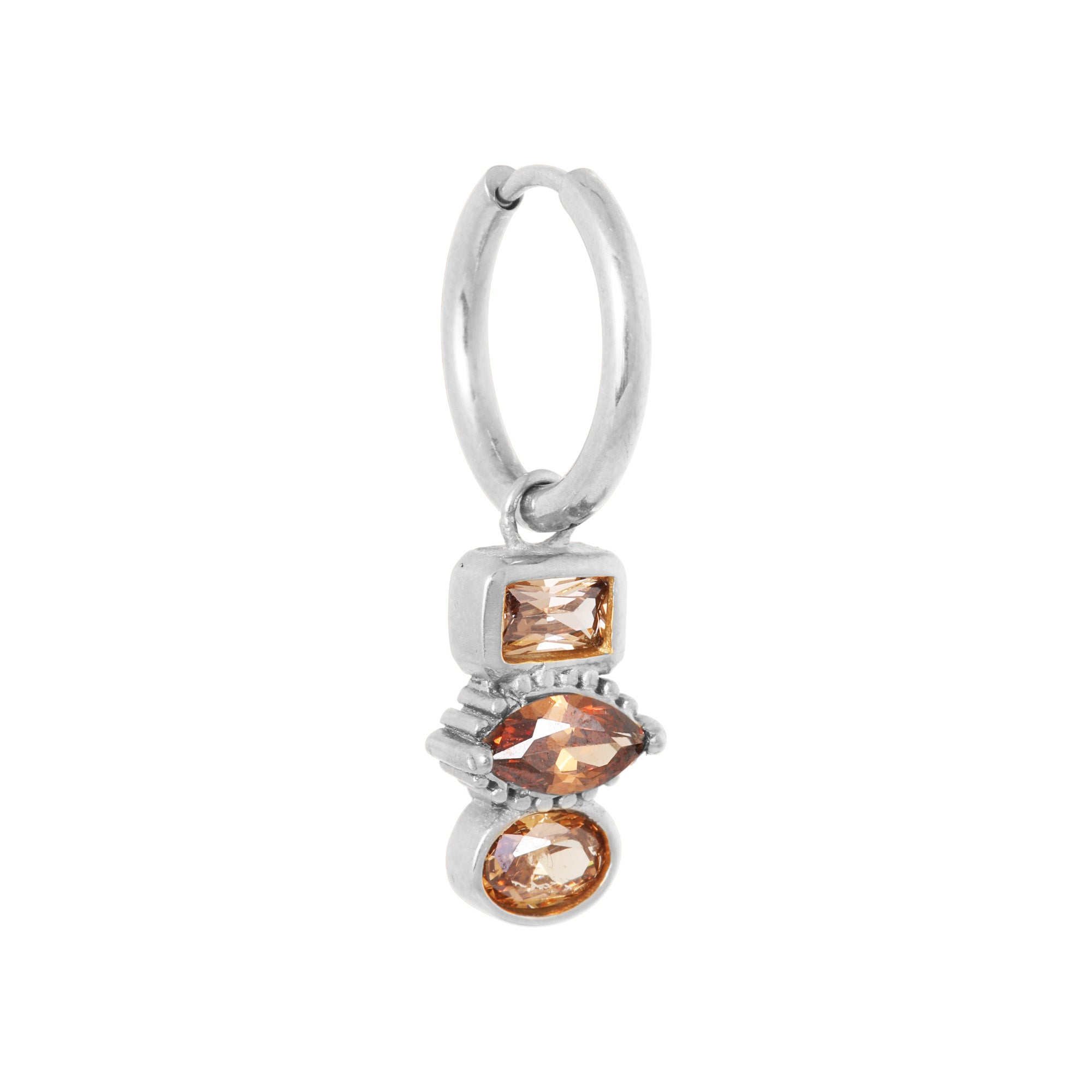 Heritage hoop silver