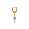 singlepair Iris hoop gold