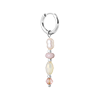 singlepair Island dreams hoop silver