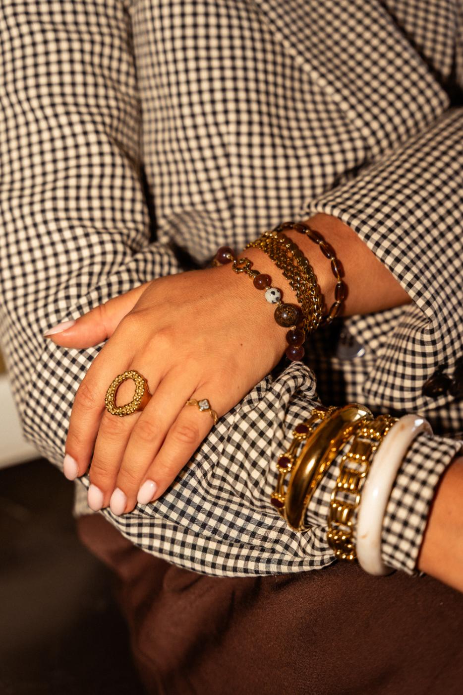 Ivy bracelet gold