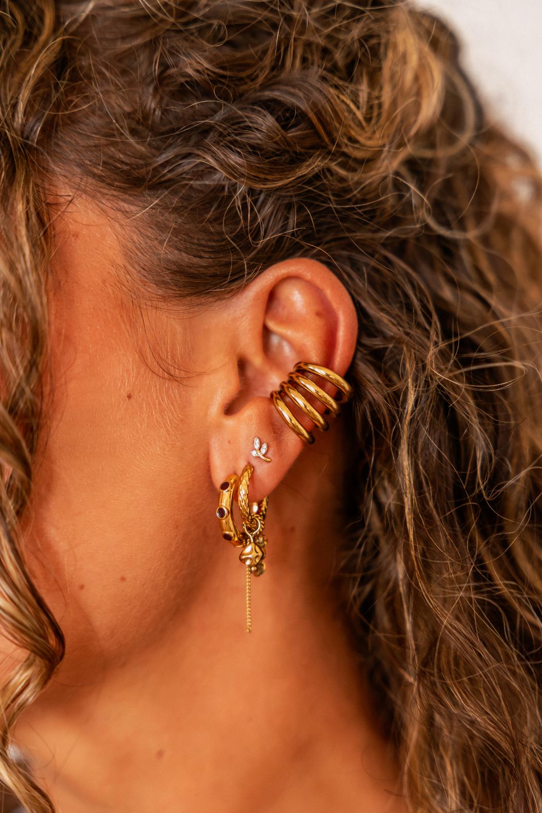 Tilly hoop gold