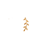 singlepair Leaf gold