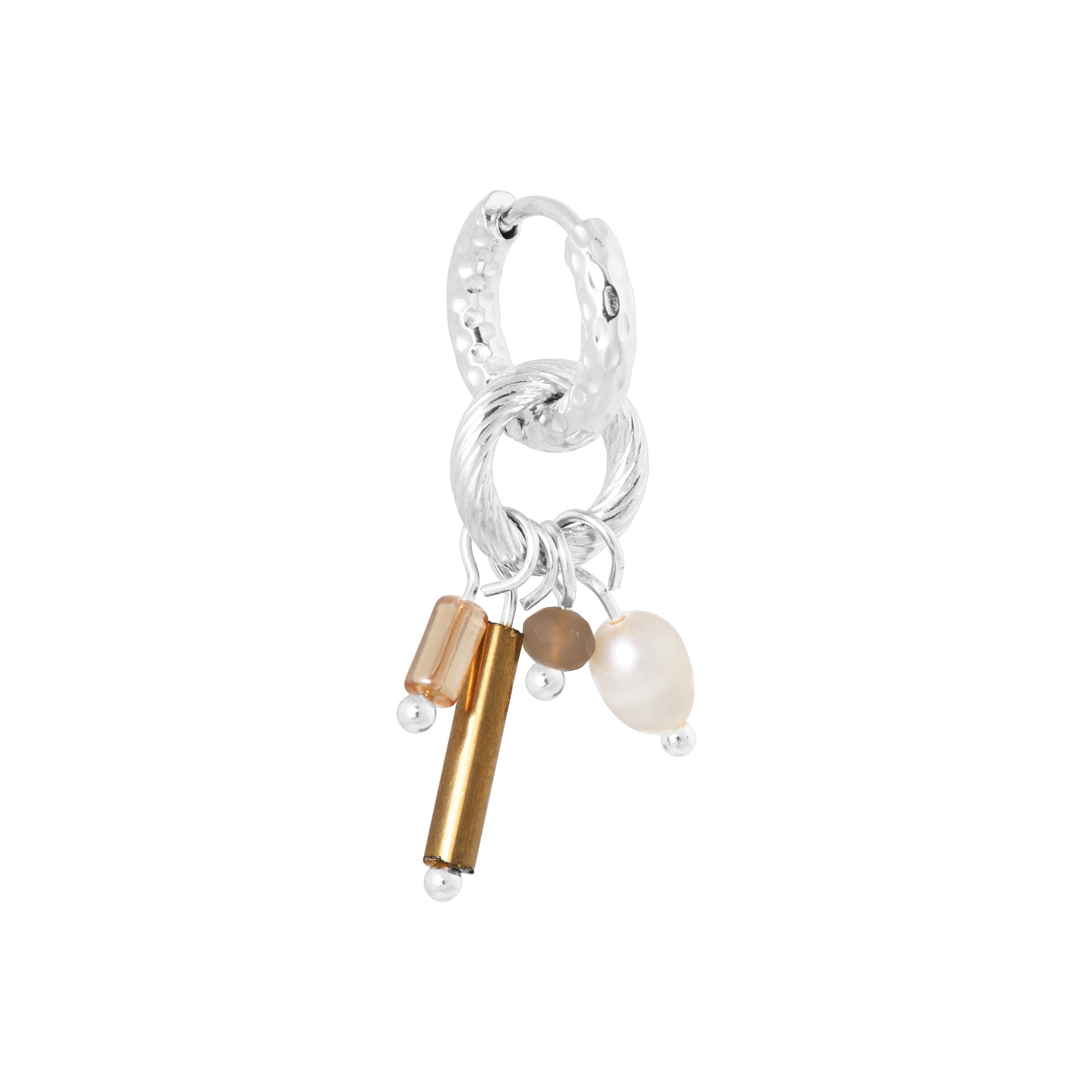 Liva hoop silver