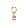 singlepair Marina hoop gold