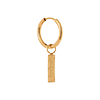 singlepair Mykonos hoop gold
