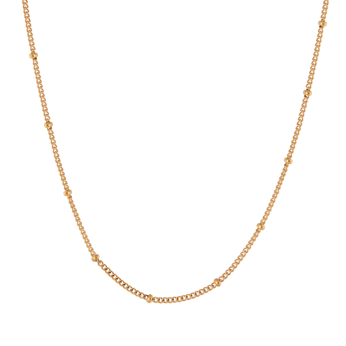 Dots necklace gold