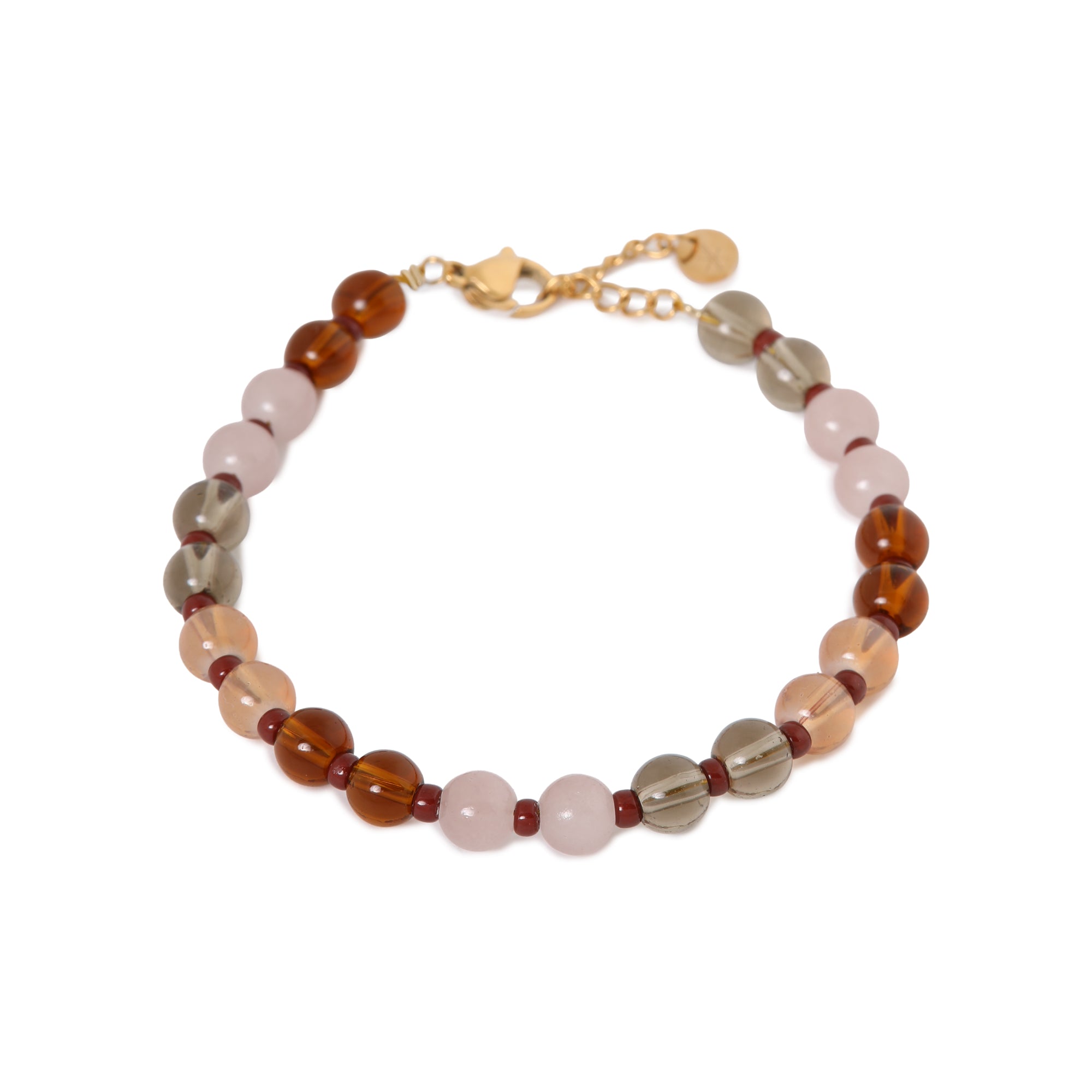 Truffle punch bracelet gold