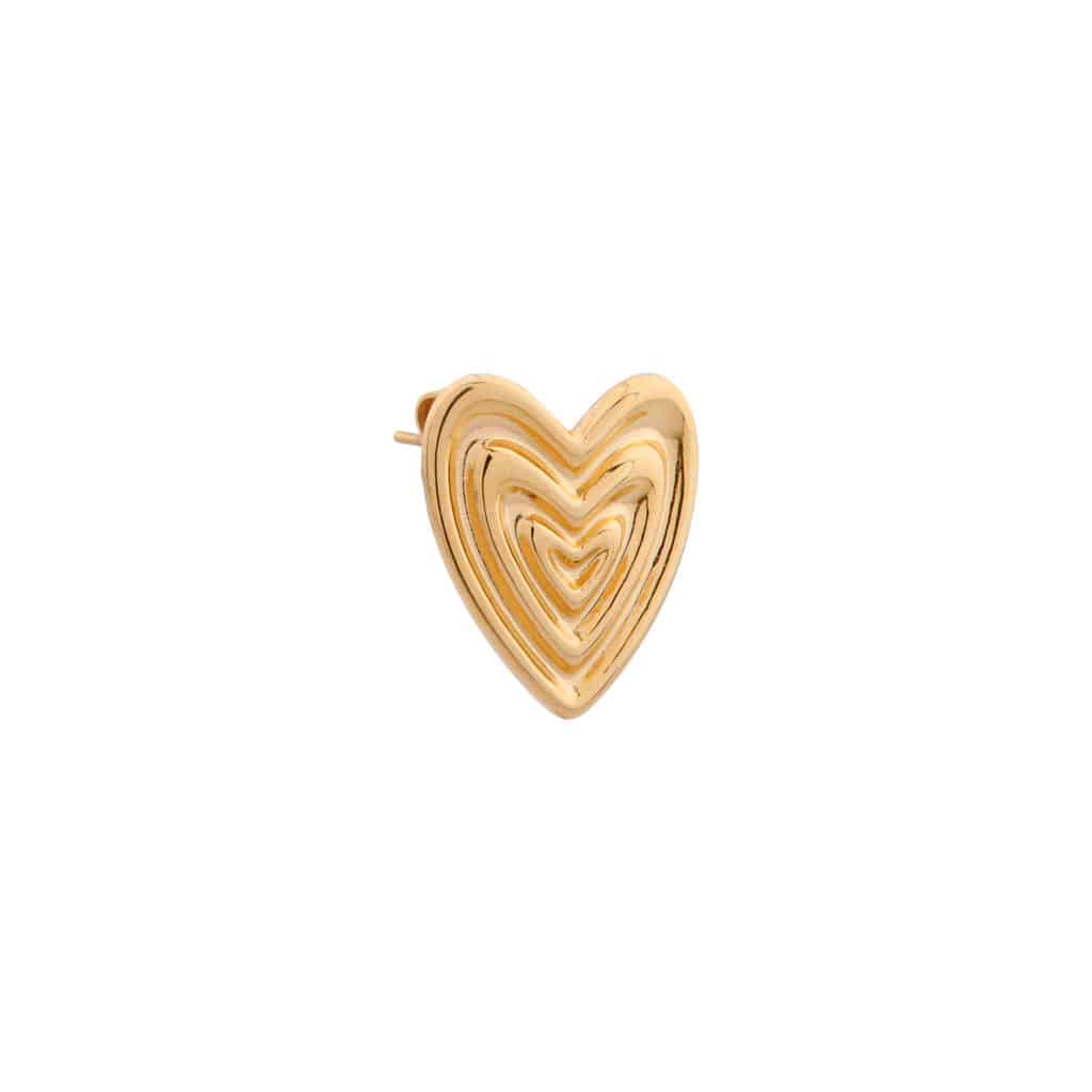 A lot of hearts hoop gold