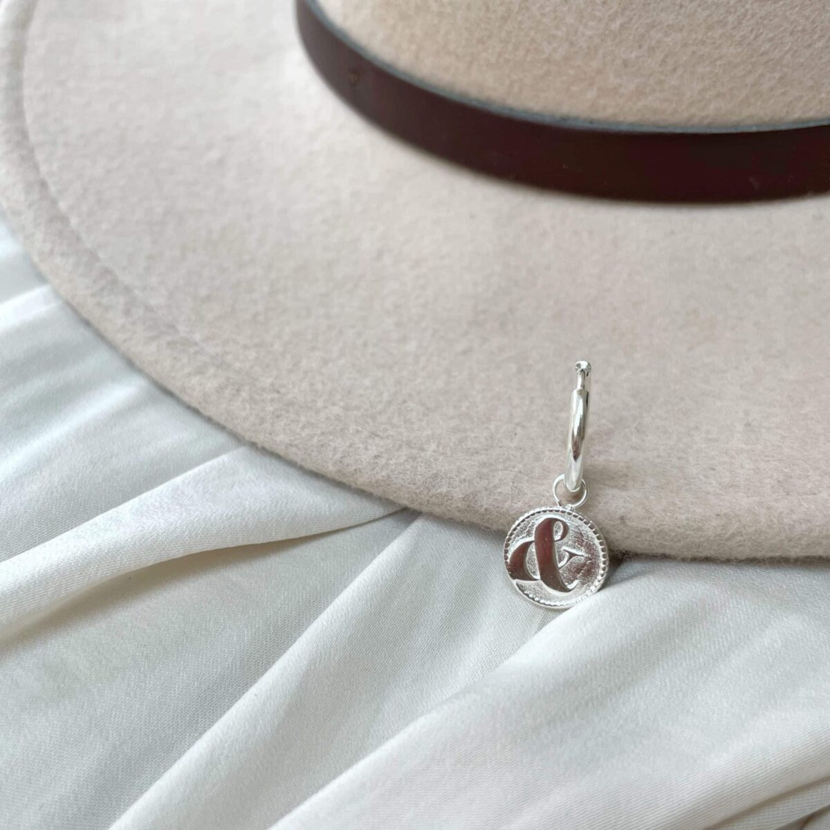 &amp; hoop silver