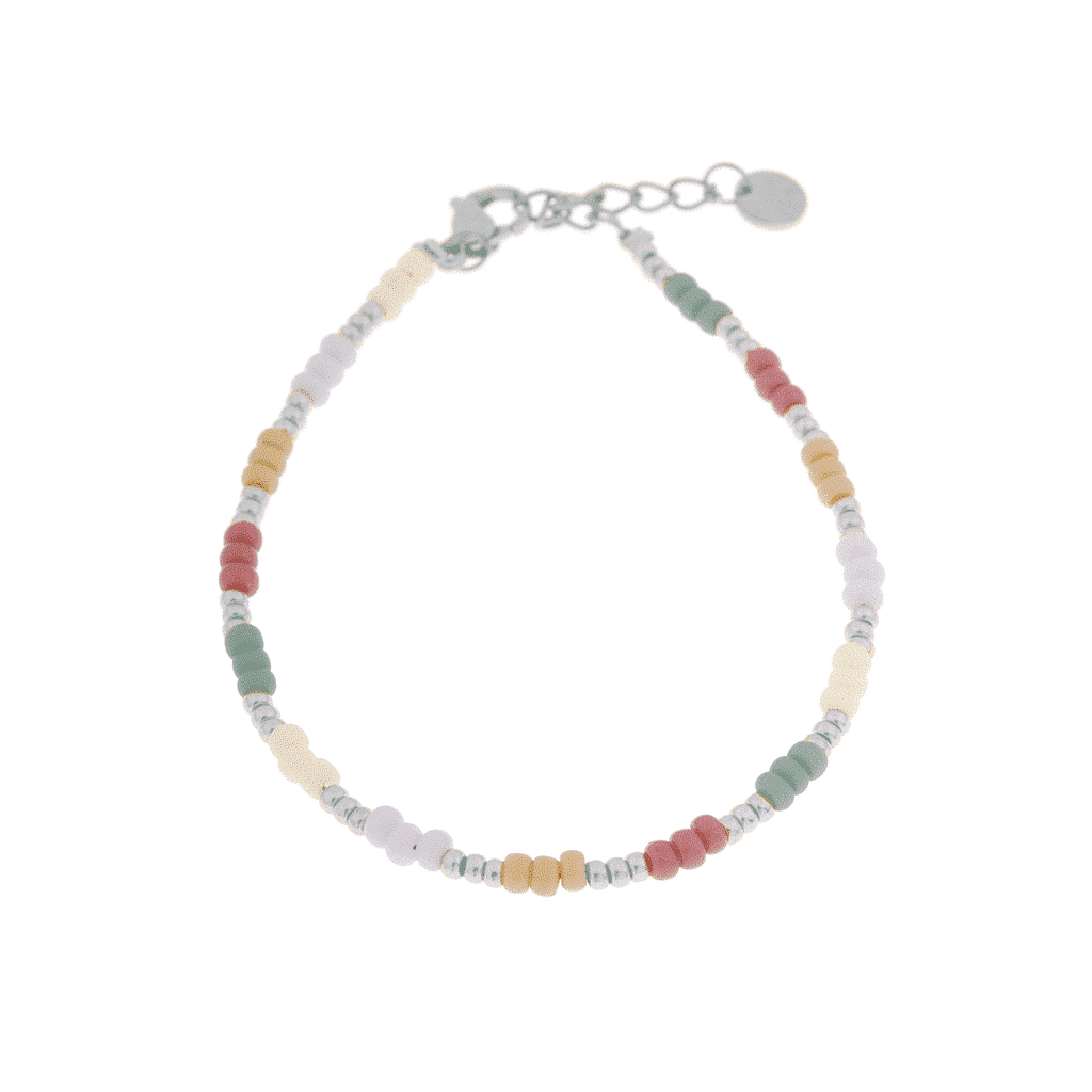 Arabian rainbow bracelet silver