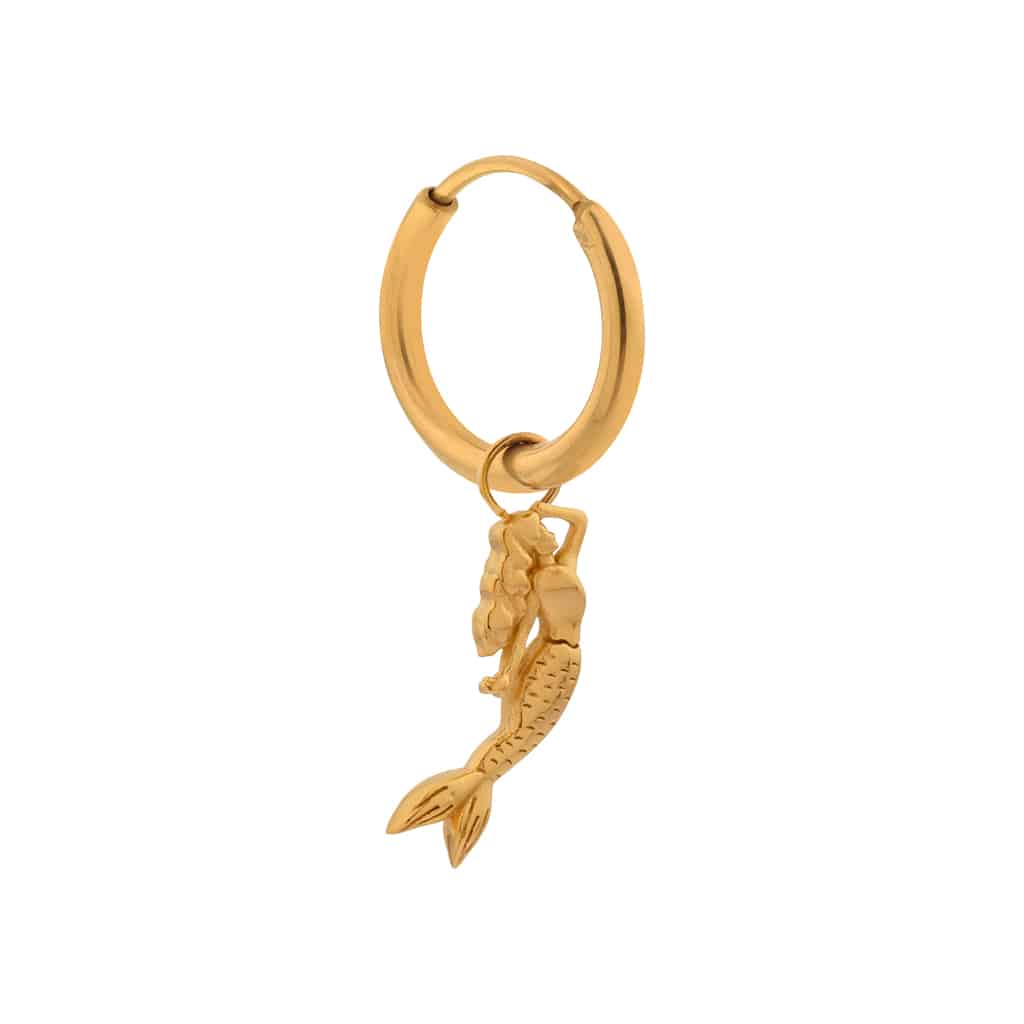 Ariël hoop gold