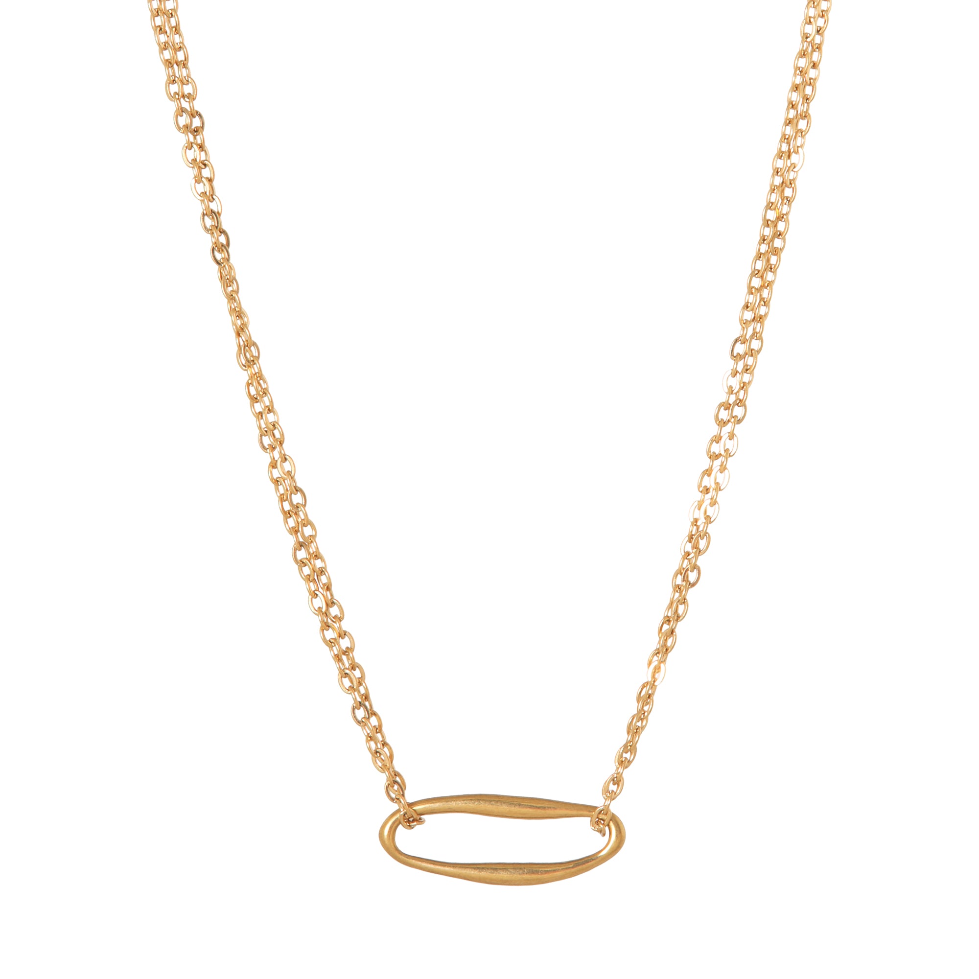 Athena necklace gold
