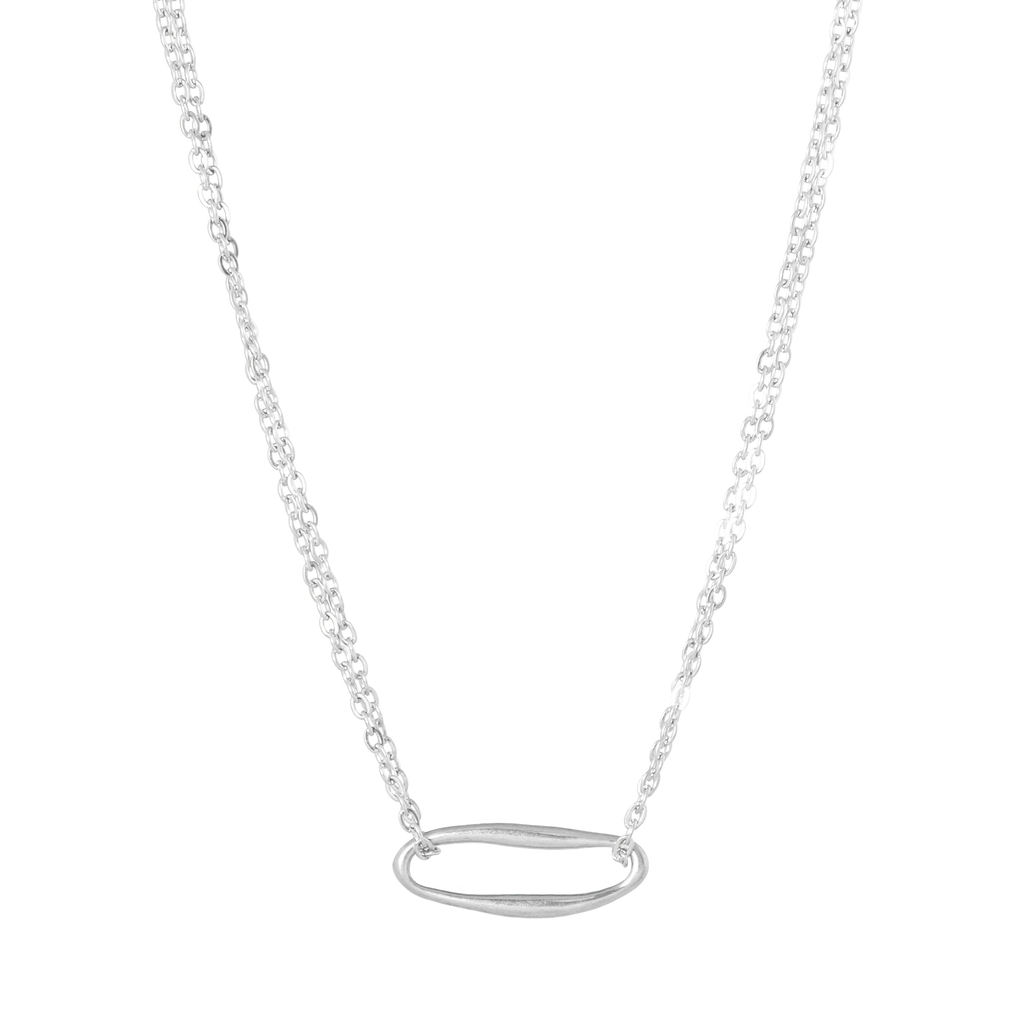 Athena necklace silver