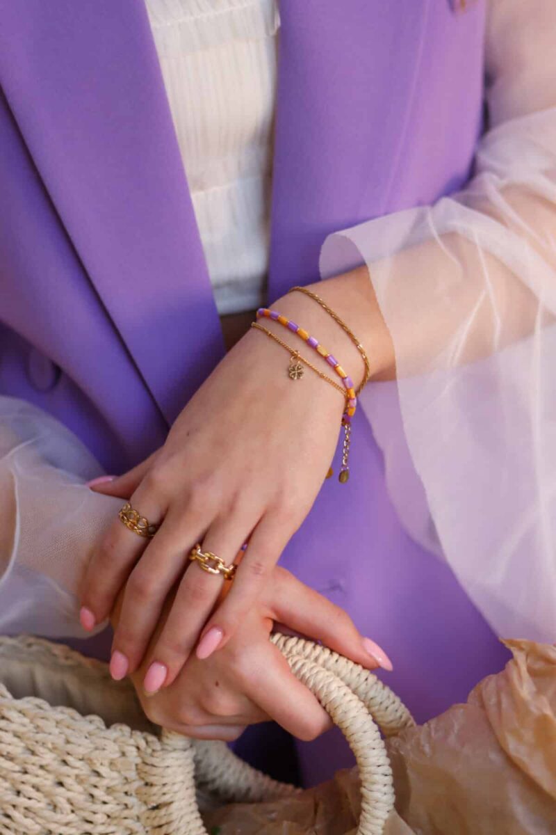 Baby bloom bracelet gold