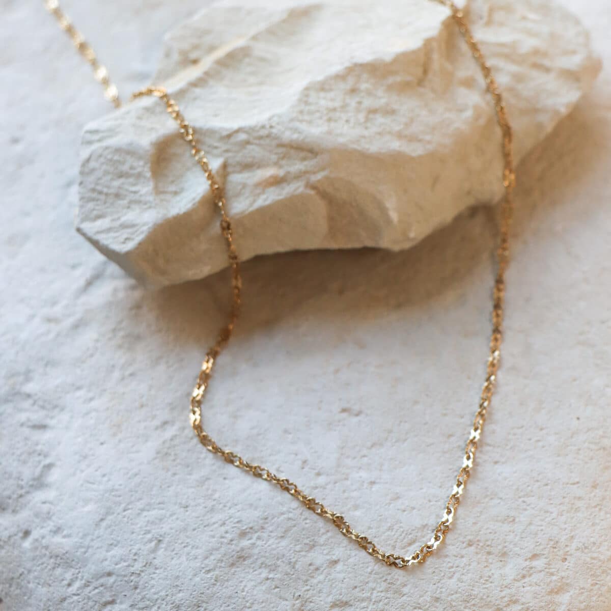 Baby infinity necklace gold