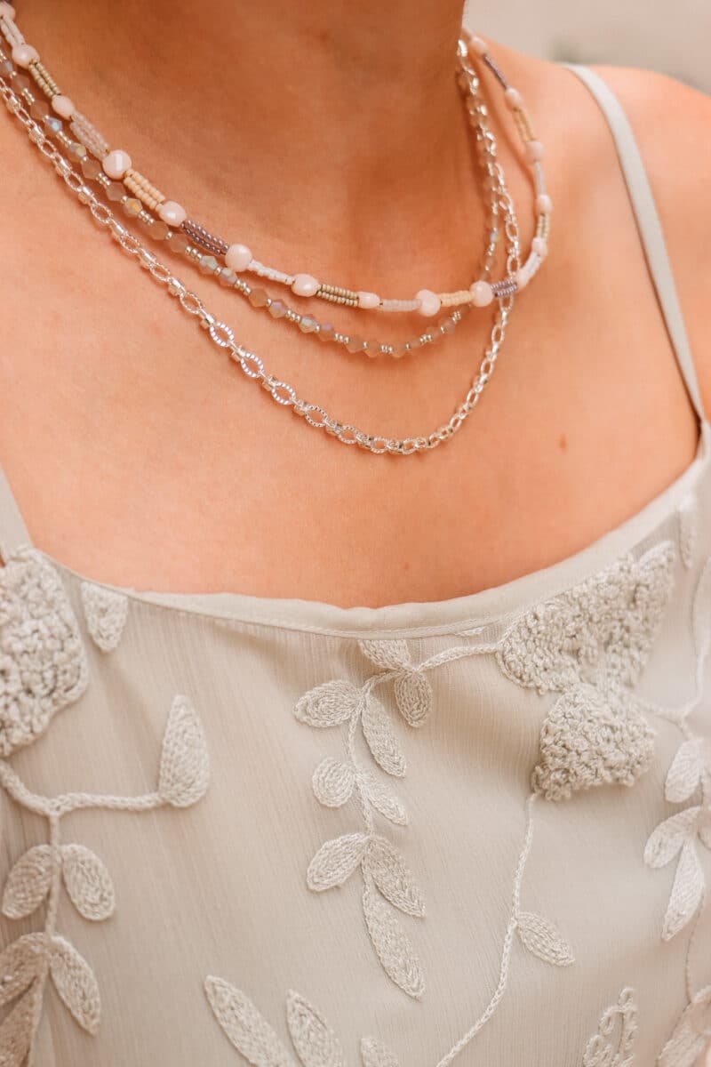 Bella Donna necklace silver
